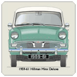 Hillman Minx IIIA Deluxe 1959-61 Coaster 2